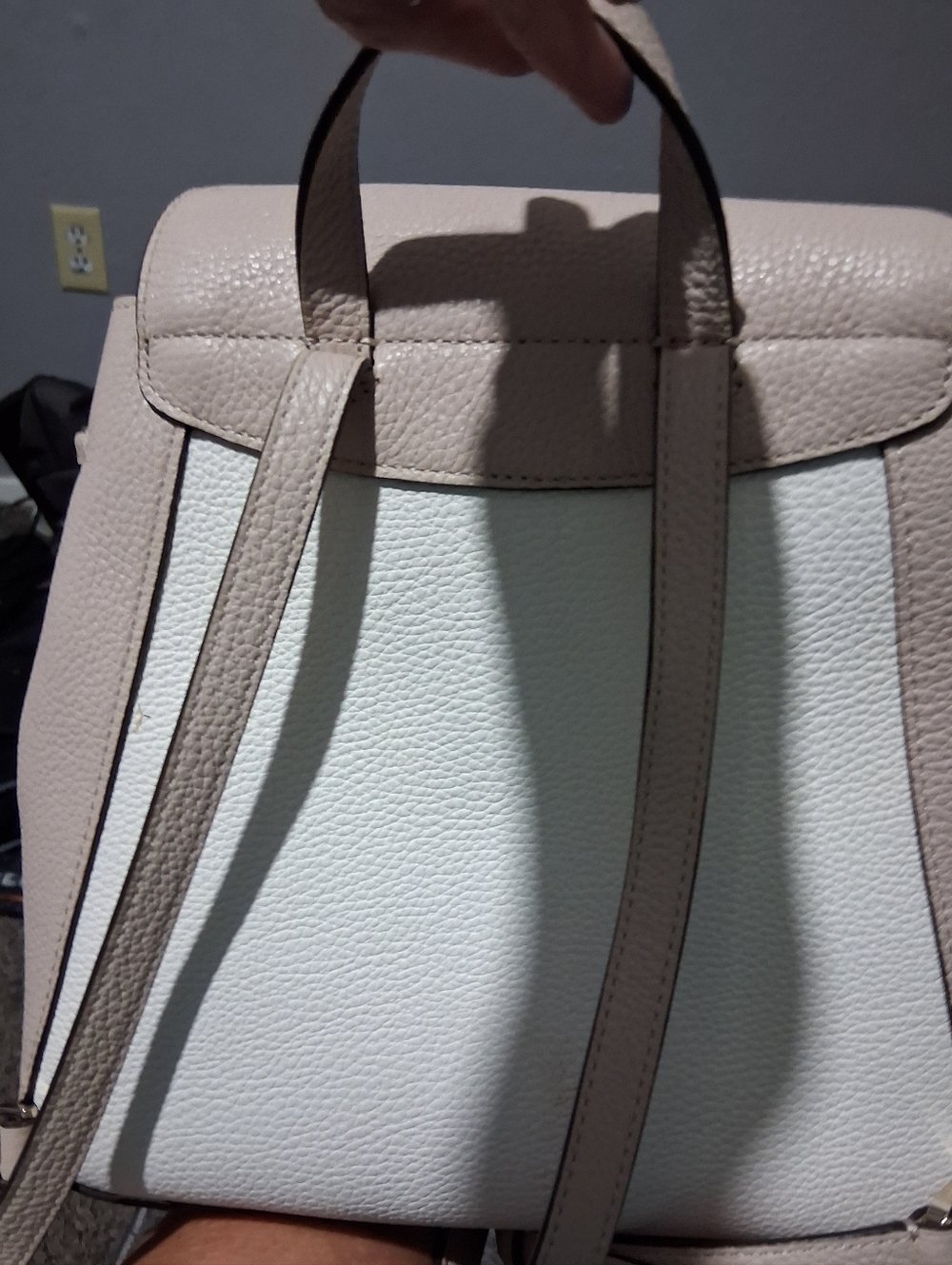 Kate Spade New York Leila Colorblock Medium Flap Backpack. - Picture 9 of 14